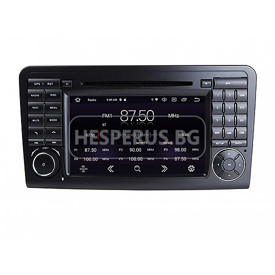 MERCEDES ML W164, GL X164 - МУЛТИМЕДИЯ / Навигация Android CPU:8-Core, RAM:4Gb DVD + DSP + CARPLAY