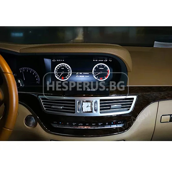 MERCEDES S-Class W221 - МУЛТИМЕДИЯ / Навигация Android DSP + CARPLAY