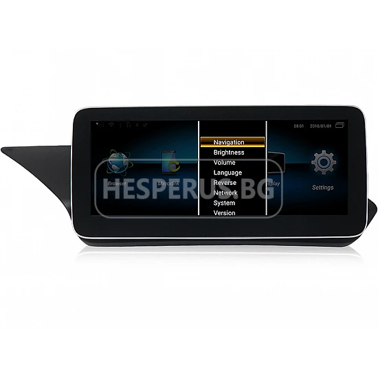 MERCEDES E-Class W212 - 12.3" МУЛТИМЕДИЯ / Навигация android 15 CPU:8-CORE, RAM:4GB + DSP + CARPLAY + SIM