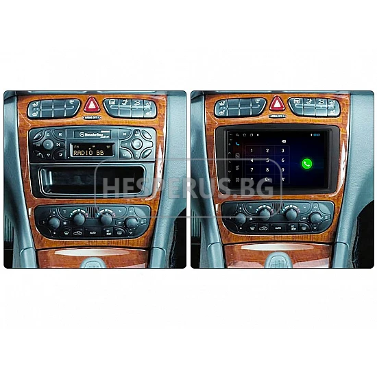 MERCEDES W463, W168, W203, W209, VIANO, VITO, VANEO - 7" МУЛТИМЕДИЯ / Навигация android 16