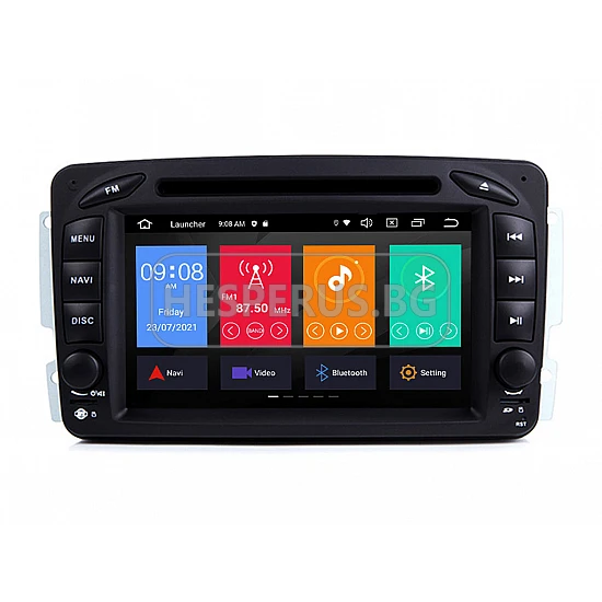 MERCEDES W463, W168, W203, W209, VIANO, VITO, VANEO - МУЛТИМЕДИЯ / Навигация android 16 DVD + DSP + CARPLAY