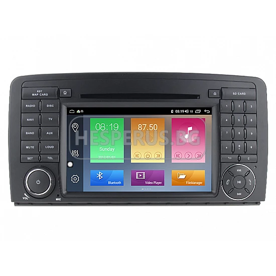 MERCEDES R-Class W251 - МУЛТИМЕДИЯ / Навигация android 16 DVD + DSP