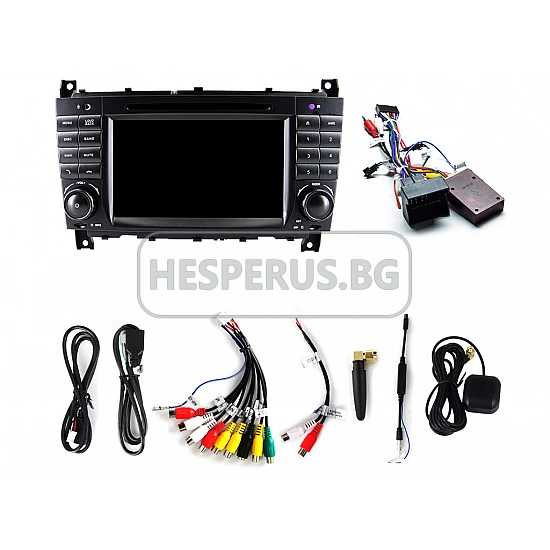 MERCEDES CLC, W203, W209, W463 - МУЛТИМЕДИЯ / Навигация Android 16 CPU: 8-CORE DVD + DSP + CarPlay + SIM