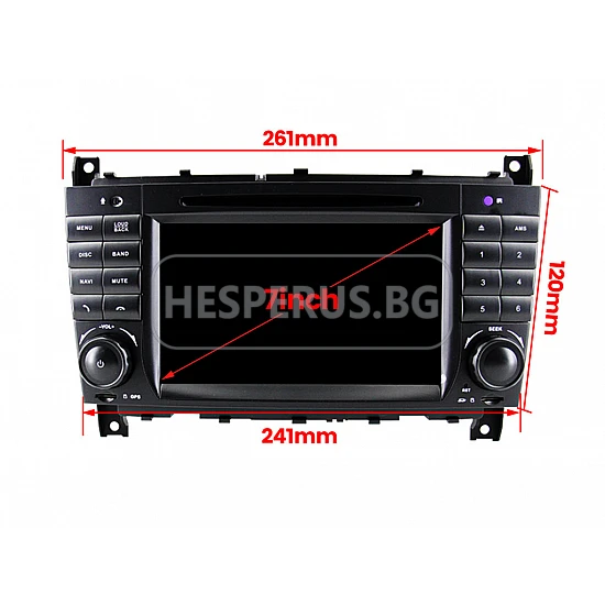 MERCEDES CLC, W203, W209, W463 - МУЛТИМЕДИЯ / Навигация Android 16 CPU: 8-CORE DVD + DSP + CarPlay + SIM