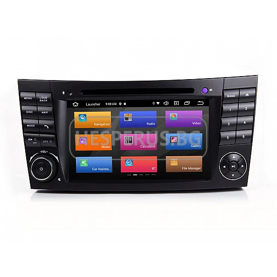 MERCEDES E-Class W211, CLS W219 - МУЛТИМЕДИЯ / Навигация android 16 CPU:8-CORE DVD + DSP + CARPLAY + ANDROID AUTO + SIM