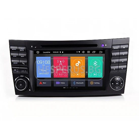 MERCEDES E-Class W211, CLS W219 - МУЛТИМЕДИЯ / Навигация android 16 CPU:8-CORE DVD + DSP + CARPLAY + ANDROID AUTO + SIM