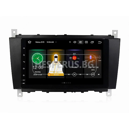 MERCEDES CLC, W203, W209, W463 - МУЛТИМЕДИЯ / Навигация android 16 + DSP + CarPlay