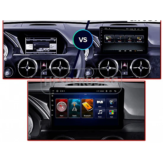 MERCEDES GLK X204 - 9" МУЛТИМЕДИЯ / Навигация android 16