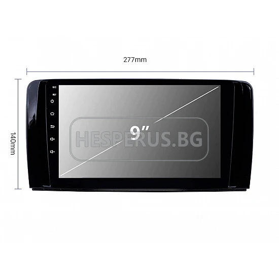 MERCEDES R-Class W251 - 9" МУЛТИМЕДИЯ / Навигация android 16