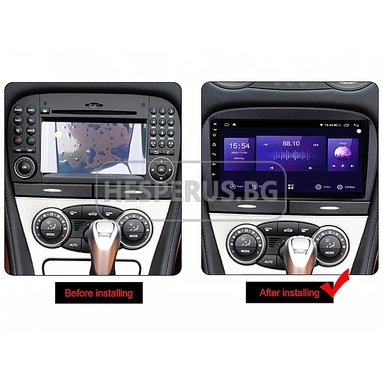 MERCEDES SL R230 - 9" МУЛТИМЕДИЯ / Навигация android 16