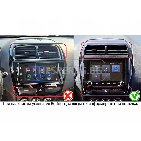 MITSUBISHI ASX - 10.1" МУЛТИМЕДИЯ / Навигация android 16