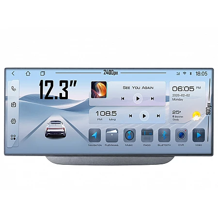 MITSUBISHI LANCER 8 - 12.3" МУЛТИМЕДИЯ / Навигация android 16