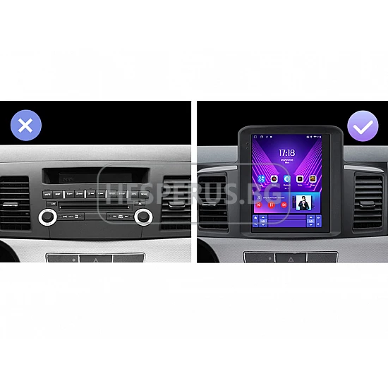 MITSUBISHI LANCER 9 - 9.7" МУЛТИМЕДИЯ / Навигация android 16