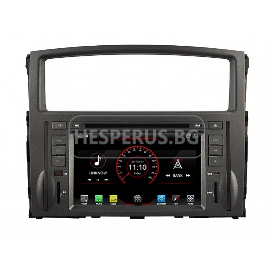 MITSUBISHI PAJERO - МУЛТИМЕДИЯ / Навигация android 15 DVD + DSP