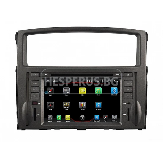 MITSUBISHI PAJERO - МУЛТИМЕДИЯ / Навигация android 15 DVD + DSP