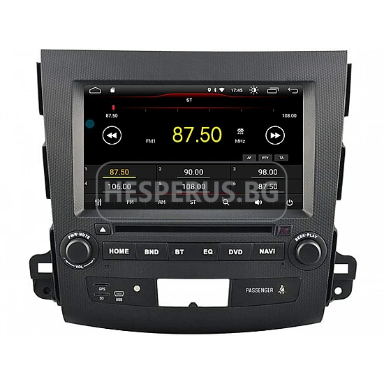 PEUGEOT 4007 - МУЛТИМЕДИЯ / Навигация android 16 DVD + DSP