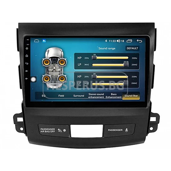 CITROEN C-CROSSER - 9" МУЛТИМЕДИЯ / Навигация android 16