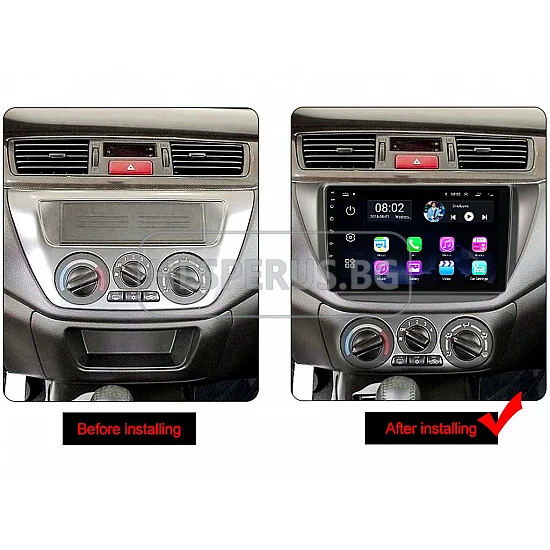 MITSUBISHI LANCER 8 - 9" МУЛТИМЕДИЯ / Навигация android 16