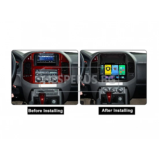 MITSUBISHI Pajero - 9" МУЛТИМЕДИЯ / Навигация android 16
