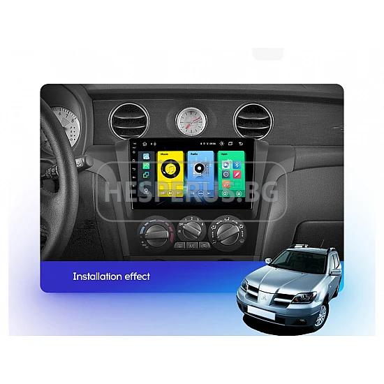 MITSUBISHI OUTLANDER - 9" МУЛТИМЕДИЯ / Навигация android 16