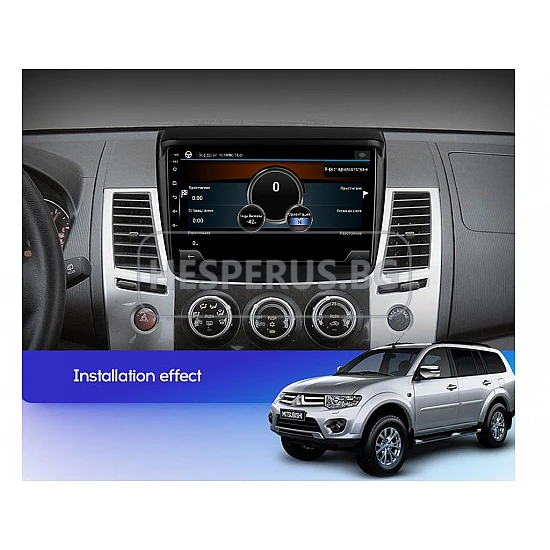 MITSUBISHI L200, TRITON - 9" МУЛТИМЕДИЯ / Навигация android 16