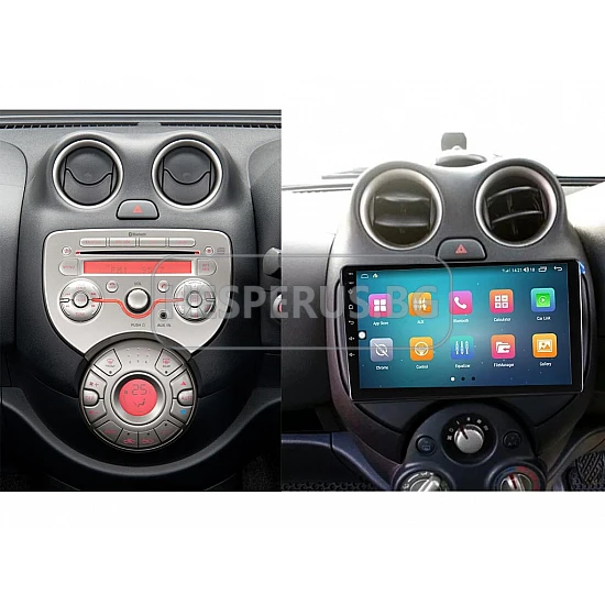 NISSAN MICRA - 9" МУЛТИМЕДИЯ / Навигация android 16