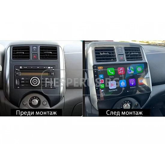 NISSAN VERSA NOTE - 9" МУЛТИМЕДИЯ / Навигация ANDROID 16