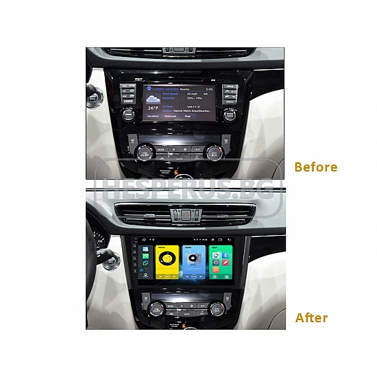 NISSAN QASHQAI , X-TRAIL, ROGUE  - 10.1" МУЛТИМЕДИЯ / Навигация android 16