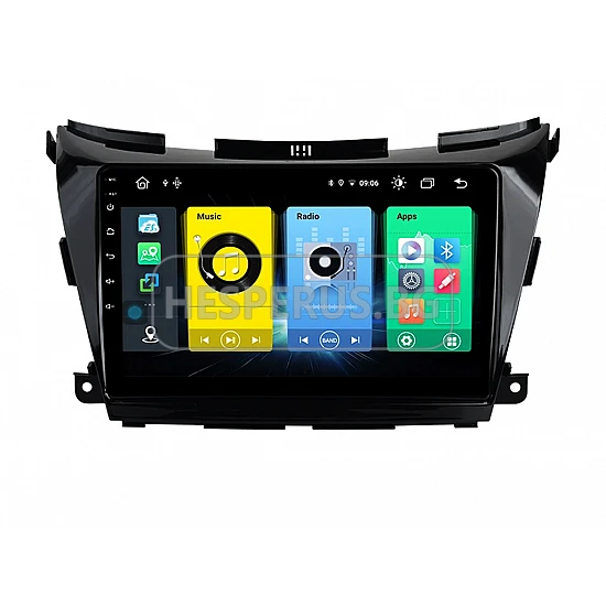 NISSAN Murano - 10.1" МУЛТИМЕДИЯ / Навигация android 16