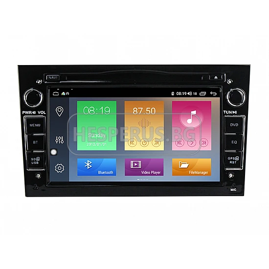 OPEL - МУЛТИМЕДИЯ / Навигация Android DVD черна пиано лак + DSP + CARPLAY + ANDROID AUTO