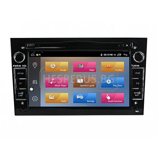 OPEL - МУЛТИМЕДИЯ / Навигация Android DVD черна пиано лак + DSP + CARPLAY + ANDROID AUTO