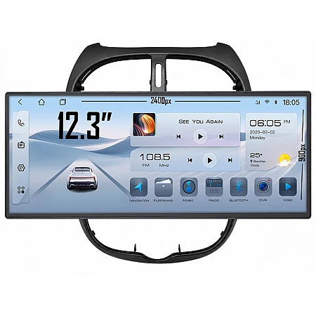 PEUGEOT 206 - 12.3" МУЛТИМЕДИЯ / Навигация android 16