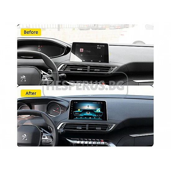 PEUGEOT 3008, 4008, 5008 - 9" МУЛТИМЕДИЯ / Навигация android 16