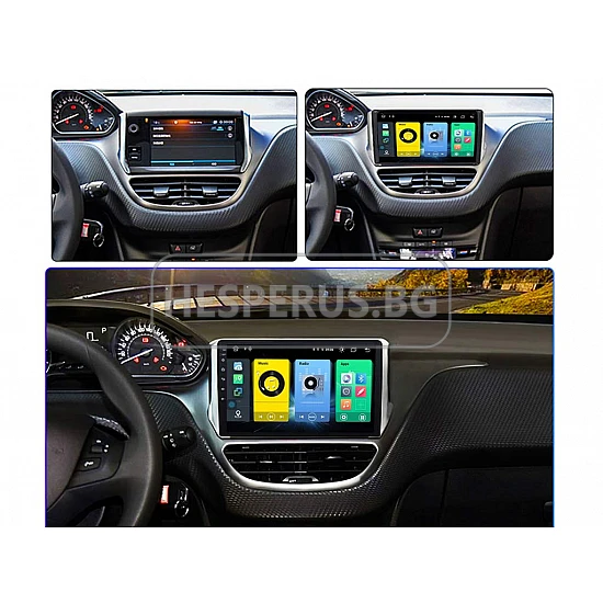 PEUGEOT 208 - 10.1" МУЛТИМЕДИЯ / Навигация android 16