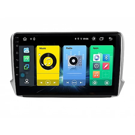 PEUGEOT 208 - 10.1" МУЛТИМЕДИЯ / Навигация android 16
