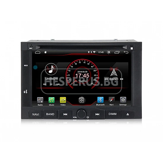 CITROEN BERLINGO - МУЛТИМЕДИЯ / Навигация Android DVD