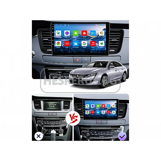 PEUGEOT 508 - 9" МУЛТИМЕДИЯ / Навигация android 16
