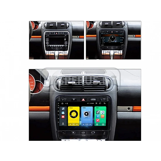 PORSCHE CAYENNE - 9" МУЛТИМЕДИЯ / Навигация android 16