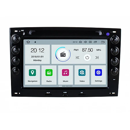 RENAULT MEGANE 2 - МУЛТИМЕДИЯ / Навигация android 16 CPU:8-CORE + DSP + CARPLAY + SIM