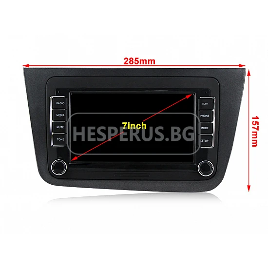 SEAT Altea - 7" МУЛТИМЕДИЯ / Навигация android 16