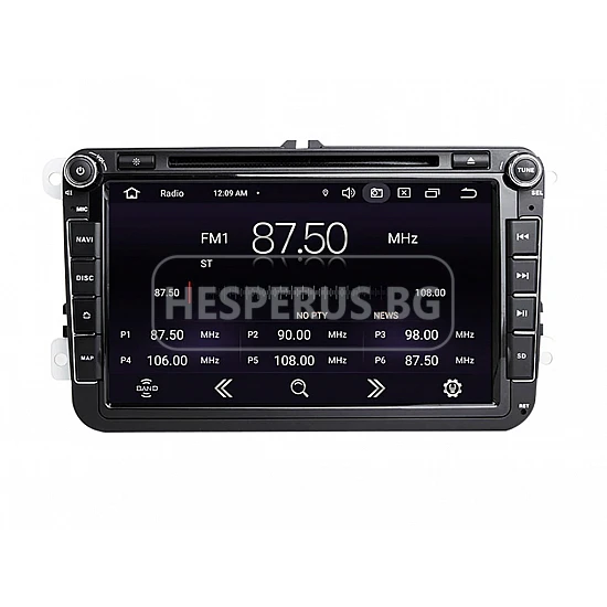 SEAT Leon - 8" МУЛТИМЕДИЯ / Навигация android 16 CPU: 8-CORE, RAM:4GB + DVD + DSP + CARPLAY + ANDROID AUTO + SIM