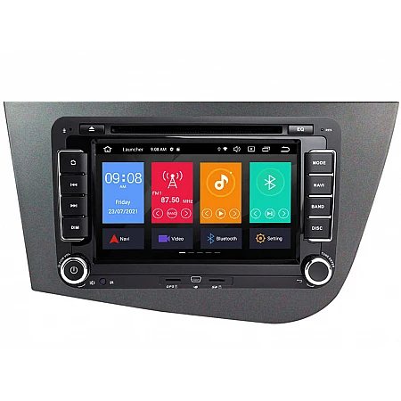 SEAT Leon - 7" МУЛТИМЕДИЯ / МУЛТИМЕДИЯ / Навигация android 16 CPU:8-CORE, RAM:4GB + DSP + CarPlay + ANDROID AUTO + SIM