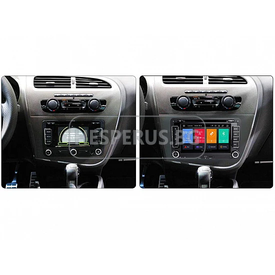 SEAT Leon - 7" МУЛТИМЕДИЯ / МУЛТИМЕДИЯ / Навигация android 16 CPU:8-CORE, RAM:4GB + DSP + CarPlay + ANDROID AUTO + SIM