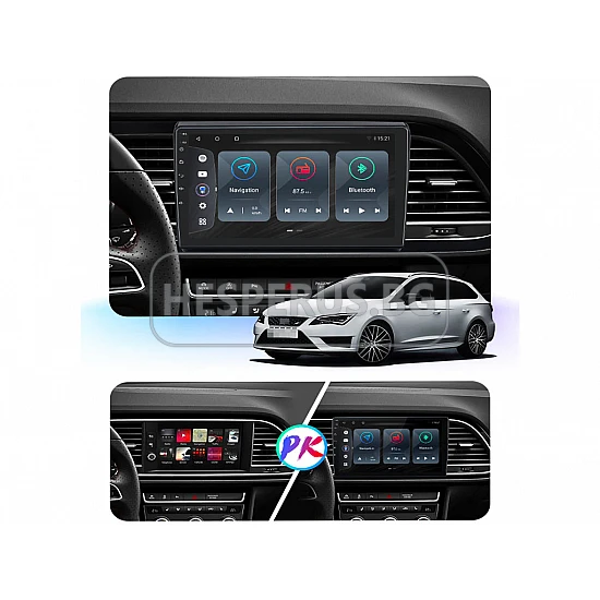 SEAT Leon, Ateca - 9" МУЛТИМЕДИЯ / Навигация android 16