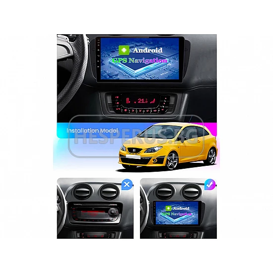 SEAT Ibiza 6J - 9" МУЛТИМЕДИЯ / Навигация android 16
