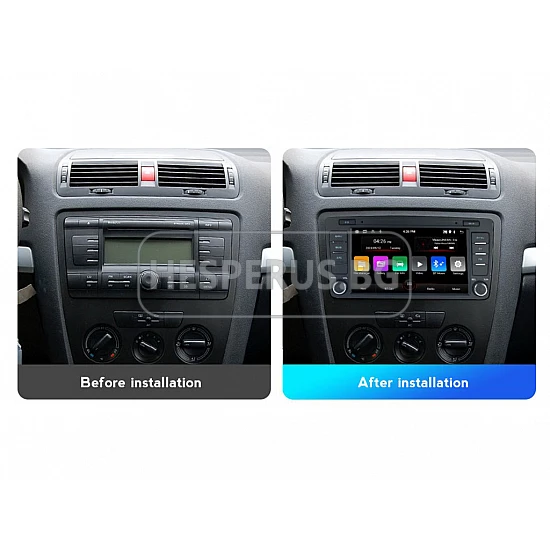 SKODA Octavia, Yeti - 7" МУЛТИМЕДИЯ / Навигация android 16 + CARPLAY + ANDROID AUTO