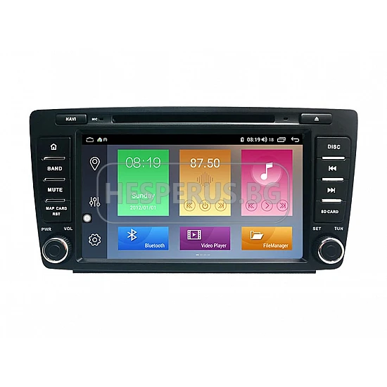 SKODA Octavia, Yeti - МУЛТИМЕДИЯ / Навигация android 16 DVD + DSP