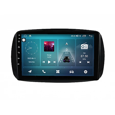 SMART Fortwo, Forfour - 9" МУЛТИМЕДИЯ / Навигация android 16