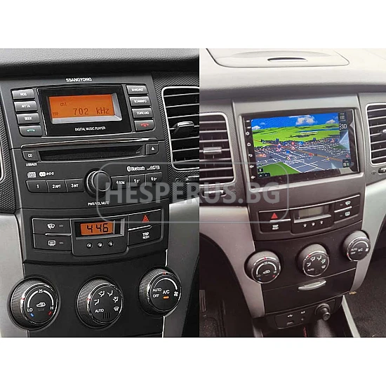 SSANGYONG Korando - 7" МУЛТИМЕДИЯ / Навигация android 16