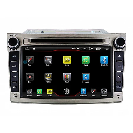 SUBARU Outback, Legacy - МУЛТИМЕДИЯ / Навигация android 16 DVD + DSP сива